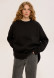 Лонгслив трёхнитка утепленная mega oversize unisex молочный